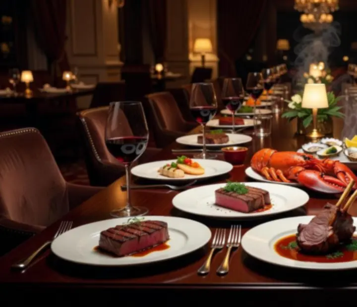 Fine dining degusztációs menü elegáns tálalással rendezvényen